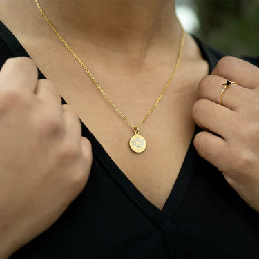 Gold PVD Stainless Steel Stone Bee